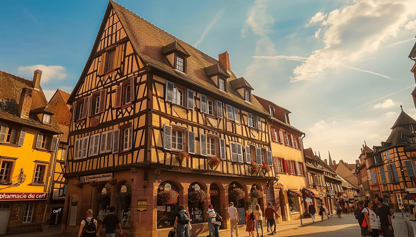 Découverte des principales attractions touristiques de Strasbourg avec un passage à la pharmacie du Cerf